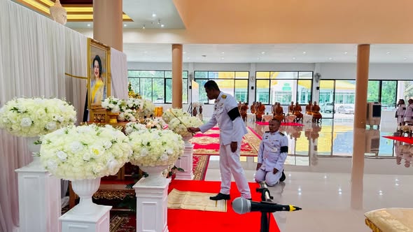 เข้าร่วมพิธีการสวดพระพุทธมนต์ อุทิศถวายพระราชกุศลสมเด็จพระนางเจ้าสิริกิติ์ พระบรมมราชินีนาถ พระบรมราชชนนีพันปีหลวง